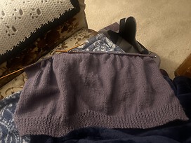 The start of my newest sweater
