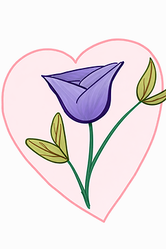 Healing Heart I drew while in the hospital for staff